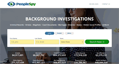 Desktop Screenshot of peoplespy.com